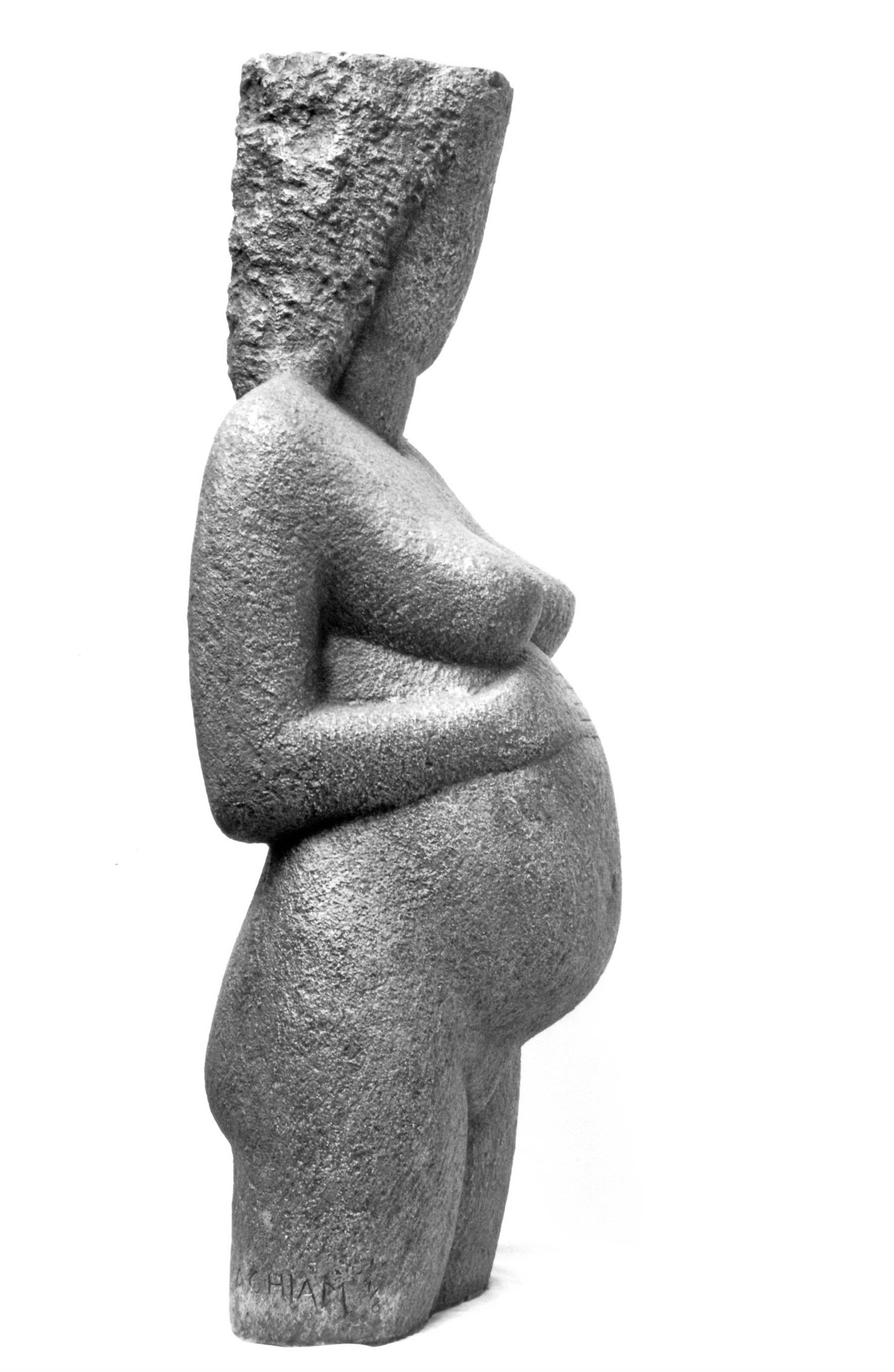 Achiam, Femme enceinte, musée de Shuni