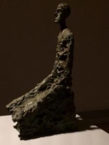 Alberto Giacometti, Homme à mi-corps, 1965, bronze, Fondatio Giacometti, Paris.